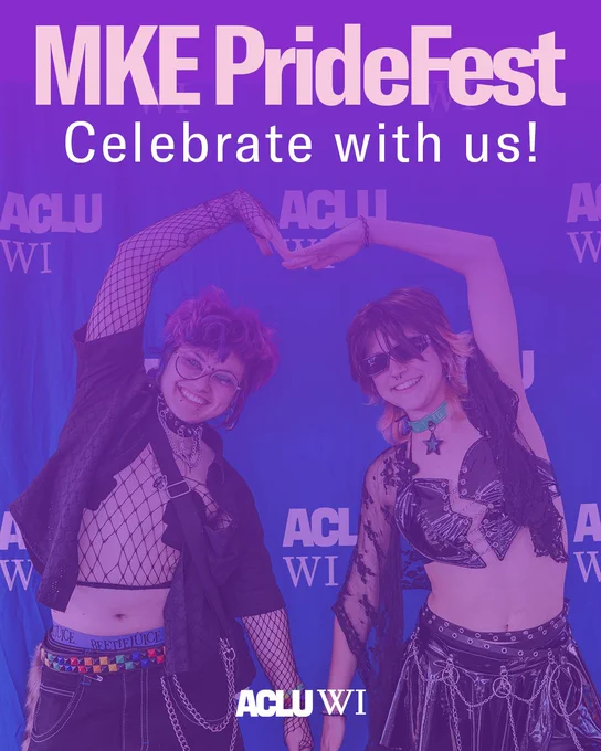 Celebrate Pride with us at Milwaukee PrideFest!