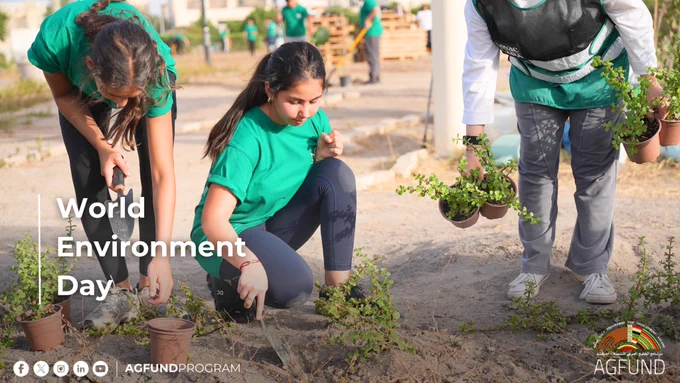 Green Spaces Strategy Programs is a project implemented by LOYAC and funded by AGFUND, aiming to promote environmental awareness and encourage community participation in sustainable agriculture and afforestation initiatives, contributing to the development of more sustainable communities.