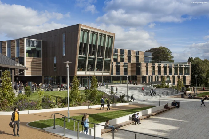 Photo of Royal Holloway's Emily Davison building
