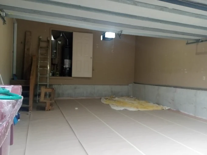Garage makeover - ColorTrends Painting - Springfield Missouri 