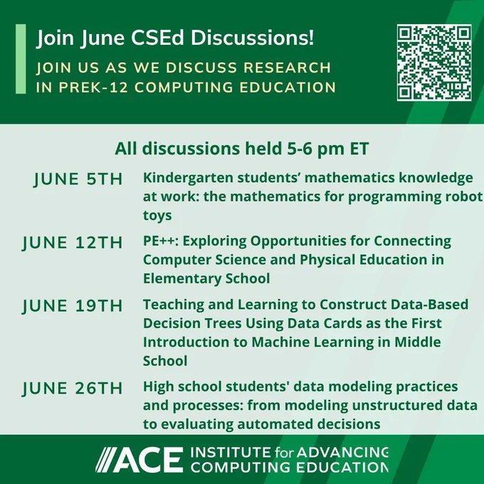 CSED Discussion meetings