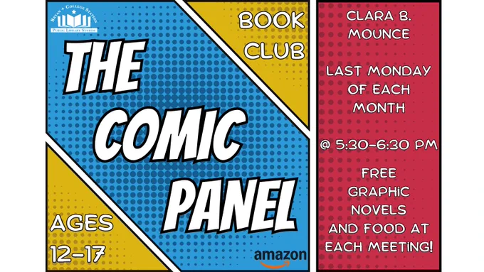 Picture yourself at the Mounce on Monday, June 22nd @ 5:30 PM for The Comic Panel! Free graphic novels and snacks provided! We will be discussing Marvel Voices: Heritage by Jeffrey Veregge. For ages 12-17!