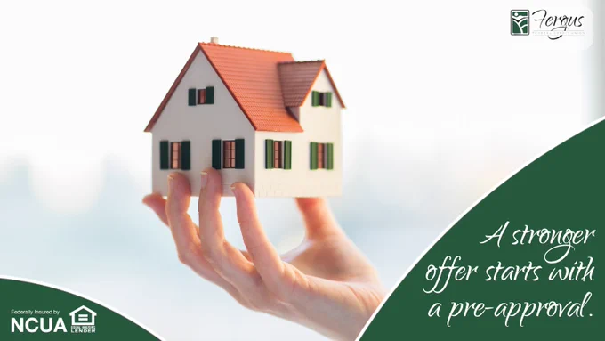 House hunting gets a lot easier when you know your budget! 🏠✨

A Fergus FCU Mortgage pre-approval shows sellers you’re a serious buyer, helps narrow your search, and can speed up closing when you find your dream home.

💰 Visit the link in our bio to get started today!