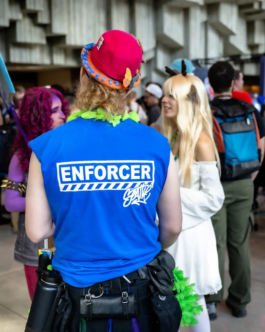 Enforcer at PAX West 2025.