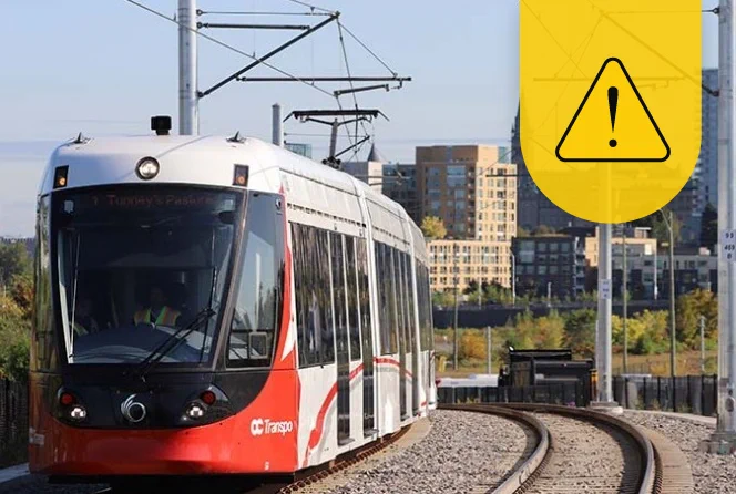 O-Train Line 1 Alert   
