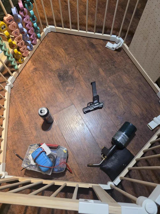 its the baby's playpen