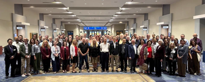 Group photo of Academy fellow attendees
