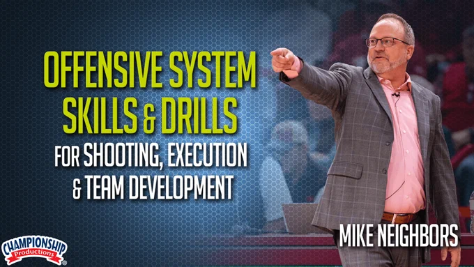Build confident, efficient shooters and a stronger offensive system through competitive drills and proven coaching principles!

Learn how to develop elite shooters through competitive, game speed shooting drills and variations!
Gain strategies to evaluate and improve your offensive system through practical coaching questions and principles!
See how to build shooting confidence using green light concepts, pressure, and fatigue-based reps!
Learn how to connect skill development directly to offensive execution and system performance!
Discover how to reduce turnovers and improve decision making within your offensive system of play!