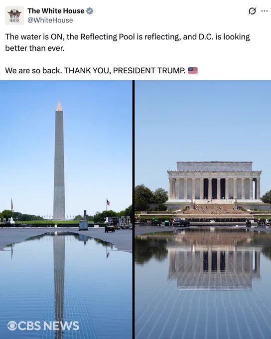 Lincoln Memorial Reflecting Pool Rennovations 