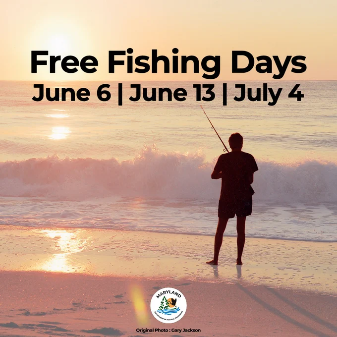 Free Fishing Days
June 6
June 13
July 4