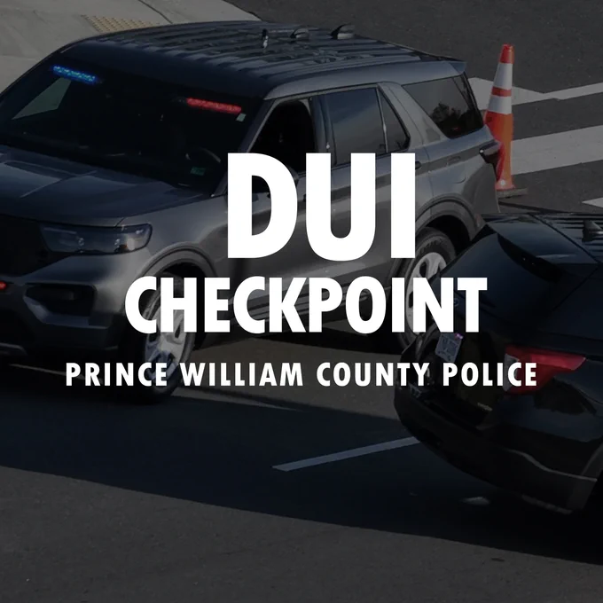 DUI Checkpoint, Prince William County Police