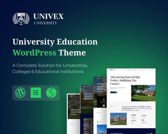 Univex - Universtiy Education WordPress Theme