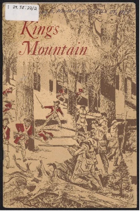 Kings Mountain National Military Park booklet Cover