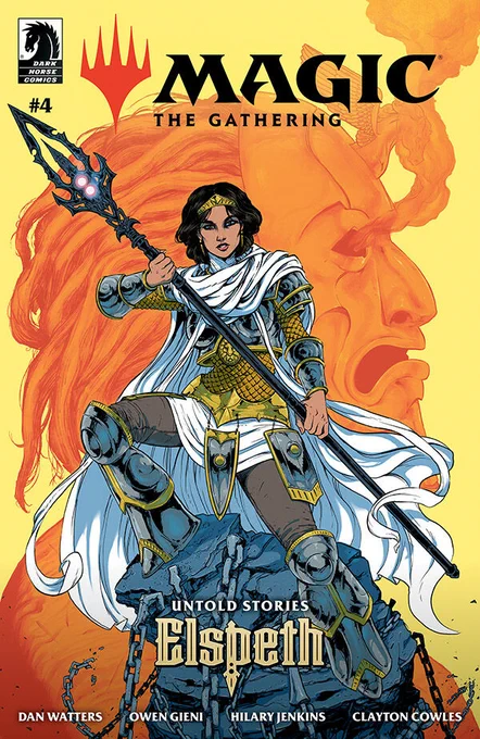 Base cover of Magic: The Gathering: Untold Stories--Elspeth issue #4, illustrated by Owen Gieni