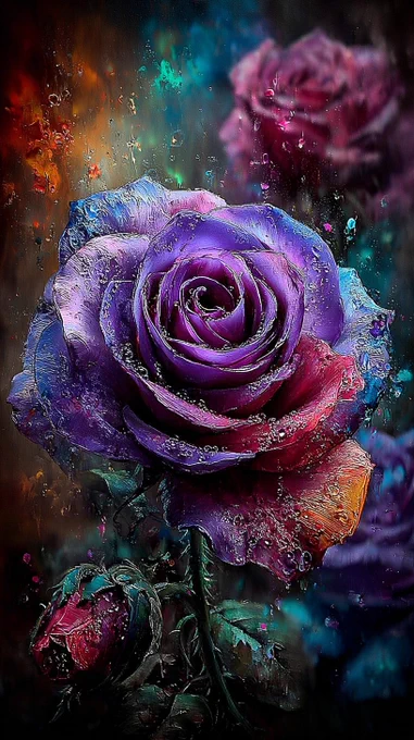 I still fight this quietly some days
so I try to leave something good behind
maybe one rose helps someone… maybe even me 🌹