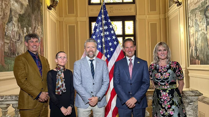 Senior Bureau Official Ryan Shrum made the announcement in Rome, Italy, alongside U.S. Ambassador to the Holy See Brian Burch, Permanent Representative of the United States to the UN Agencies in Rome Lynda Blanchard, CRS Vice President for Humanitarian Response Jennifer Poidatz, and Caritas Internationalis Secretary General Alistair Dutton.
