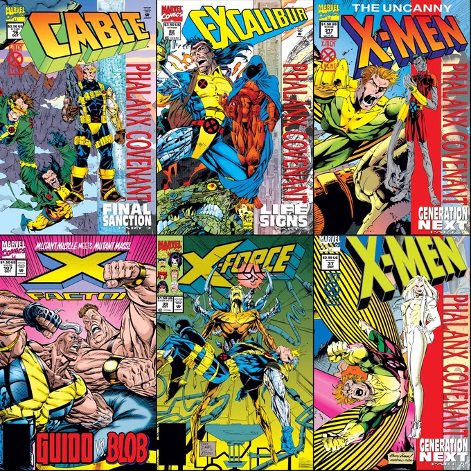 X-books that were on sale with cover dates of October 1994.
