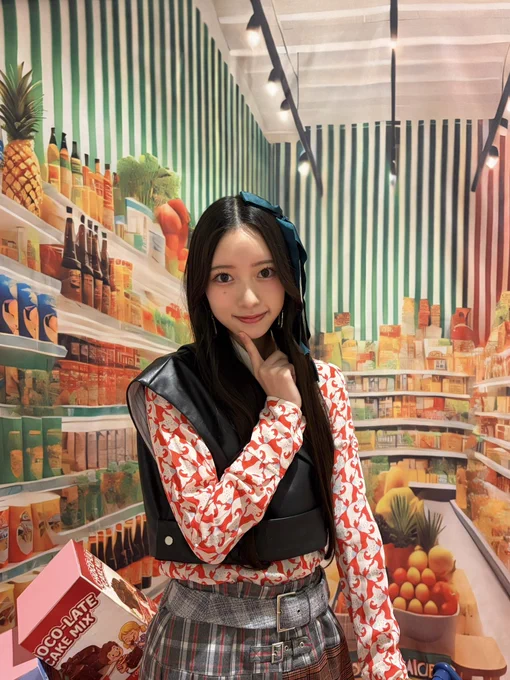 頭のリボンがかわいい♡(🎀ơ ᎑ ơ)