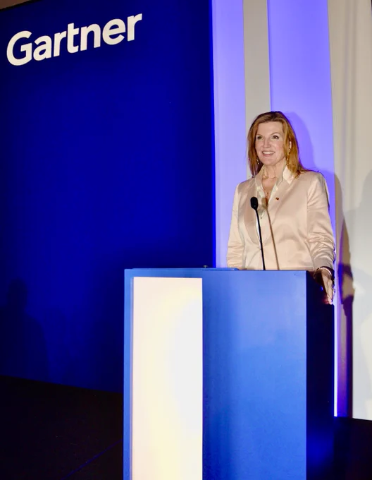 Honorable Kirsten Davies speaking at the Gartner® Security and Risk Management Summit