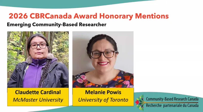 A screen capture from the 2026 CBRCanada Award Ceremony.