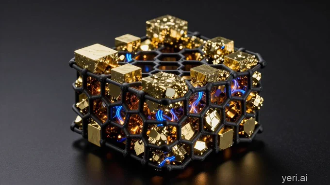  Inside the core. ⚡ High-capacity Iron Pyrite ($\text{FeS}_2$) encapsulated directly within a flexible, hyper-conductive Graphene Matrix cage. We are smashing the lithium bottleneck using earth-abundant, high-density conversion chemistry to permanently run next-gen gaming mechatronics. #MaterialScience #Graphene #CleanEnergy