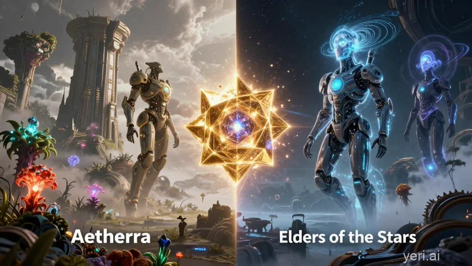 One timeline, two entry points. Powered by our new solid-state battery tech, the engine runs both the organic magic of #Aetherra and the hard-sci-fi non-linear temporal systems of #EldersOfTheStars simultaneously. Choose your side—the underlying Resource-Based Economy remains completely unified. #MMORPG #DraxianSeedEngine #IndieDev