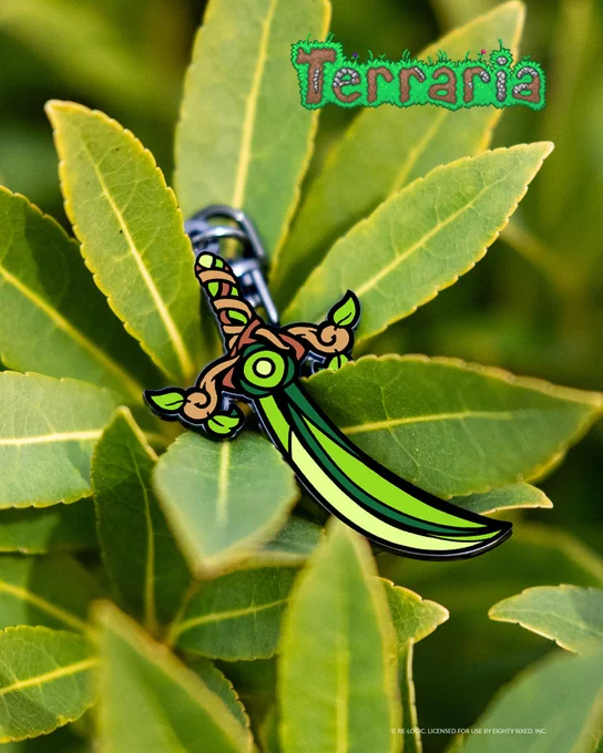 Terraria Seedler Keychain by Eighty Sixed. 