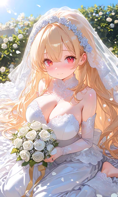 【参加条件】
①#AIジューンブライド2026 を付けてこちらのポストを引用リポストしてください
②ウェディングドレスがメインですが、花嫁衣装であれば和洋折衷どれでもOKです
③センシティブなのはNGです
④タグはこれを含めて2つまで
⑤お1人様1回/日まで（1回に複数枚可）
⑥版権キャラはご遠慮ください❗
