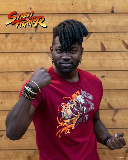 Street Fighter 6 Ken T-Shirt by Eighty Sixed. 