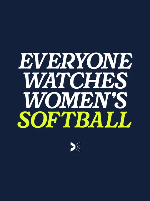 Everyone watches women’s softball