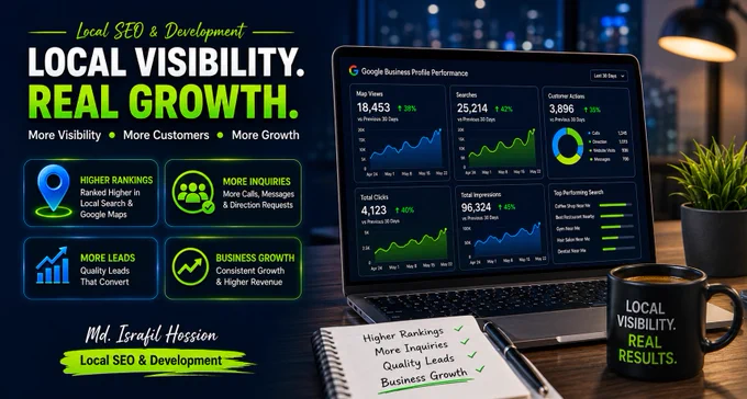 Many business owners ask:
"What makes a Local SEO strategy actually successful?"

The answer is not rankings alone.
A successful Local SEO strategy combines visibility, trust, customer experience, lead generation, and conversion optimization.

In this article, I break down the exact elements that help local businesses attract more customers and build sustainable growth.
What do you believe is the most important factor in Local SEO success?
