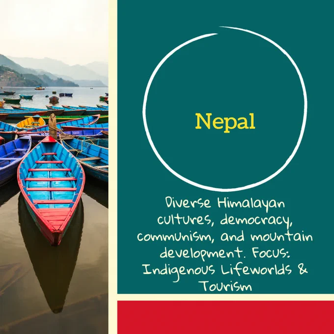 Learn about Nepal and the diverse Himalayan cultures within it and how democracy and communism develop in the country.