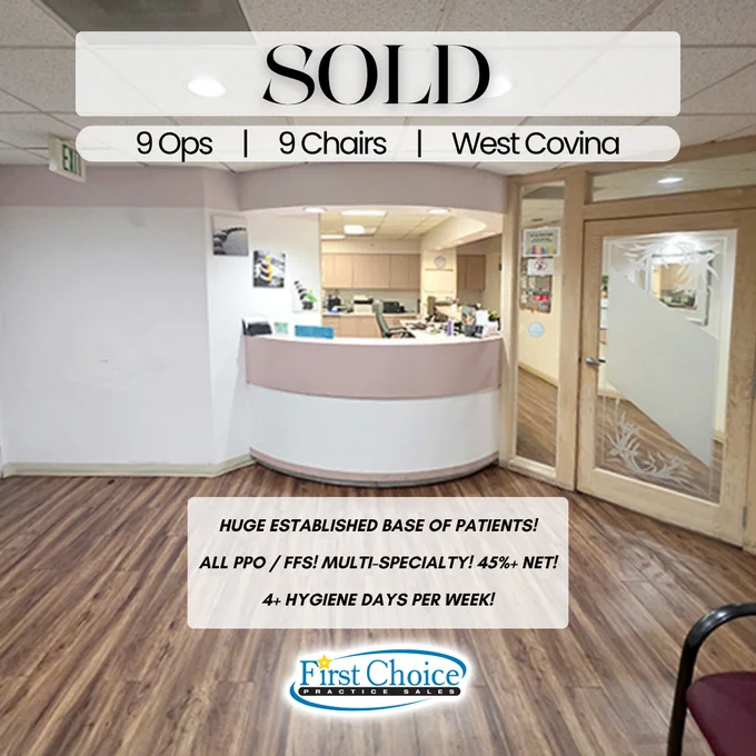 West Covina Dental Practice Sale