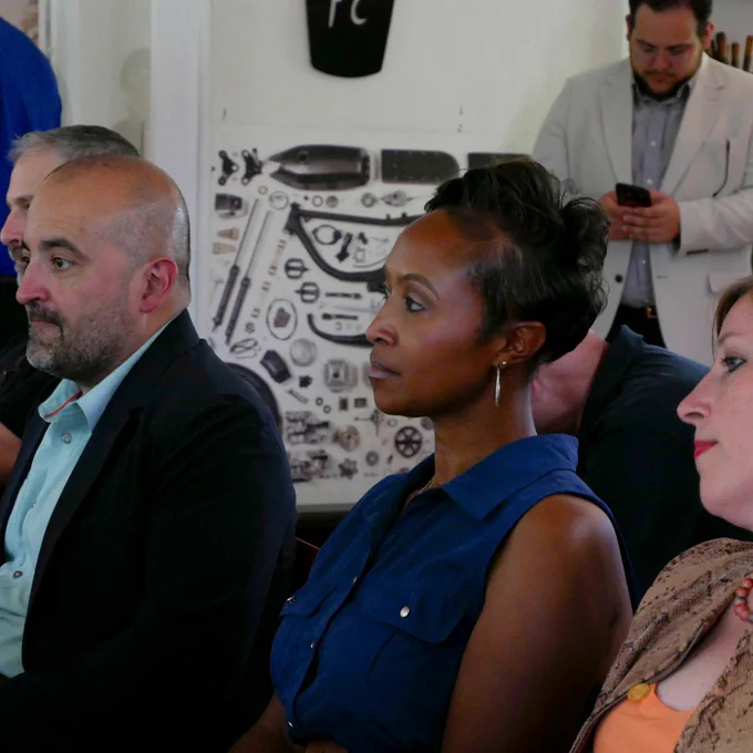 An image of event attendees.