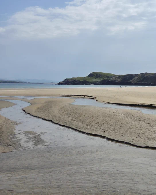 View from Marble Hill Beach in Donegal.