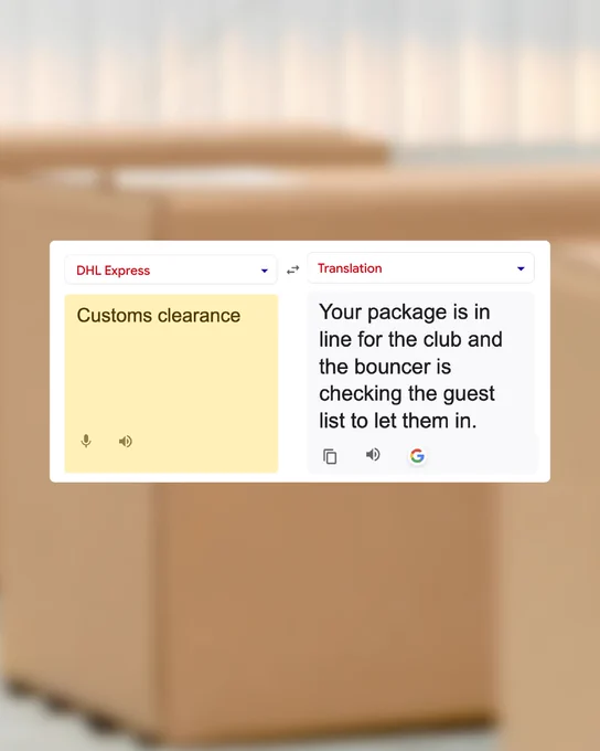 Customs Clearance?