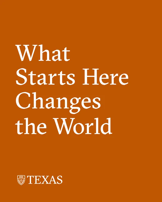 What starts here changes the world.