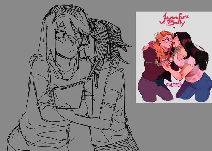Referencia: SUITFEP, sacado de pinterest
Dibujo: LIENDoooo, en un magma compartido