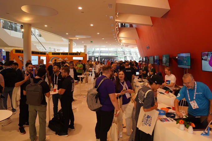 Sponsor booths at WordCamp Europe 2026