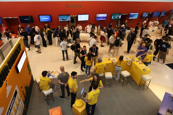 Sponsor booths at WordCamp Europe 2026