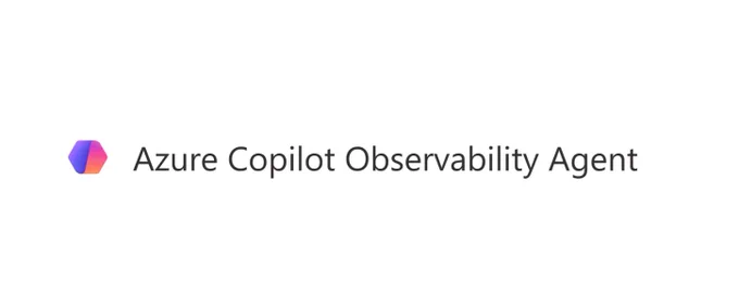 Azure Copilot Observability Agent title with Copilot icon on a light background