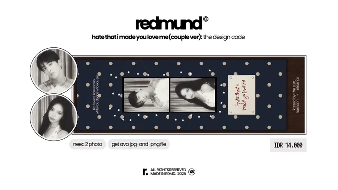 COUPLE VERSION
IDR 14.000