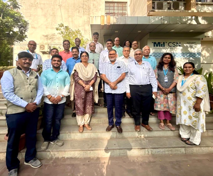 The programme, held at Arya Hall on our Satara Parisar Campus, brought together professionals from the water sector, academicians, faculty members, and students.

Mrs. Manisha Palande, Chief Engineer, Maharashtra Jeevan Pradhikaran, attended as the Chief Guest. The event was presided over by Prof. Munish Sharma, Director General, MIT CSN. Further, Dr. Nilesh Patil, Director, and Dr. Ulhas Naik, Chairman of IWWA Mumbai Centre, were also present.

The keynote address was delivered by Dr. Nitin Mukadam of Rashtriya Chemicals and Fertilizers (RCF) on the theme “Nature for Climate – Our Future.” He emphasized the importance of nature-based solutions in addressing climate change and highlighted the need for water conservation, environmental protection, and collective efforts towards sustainable development.

