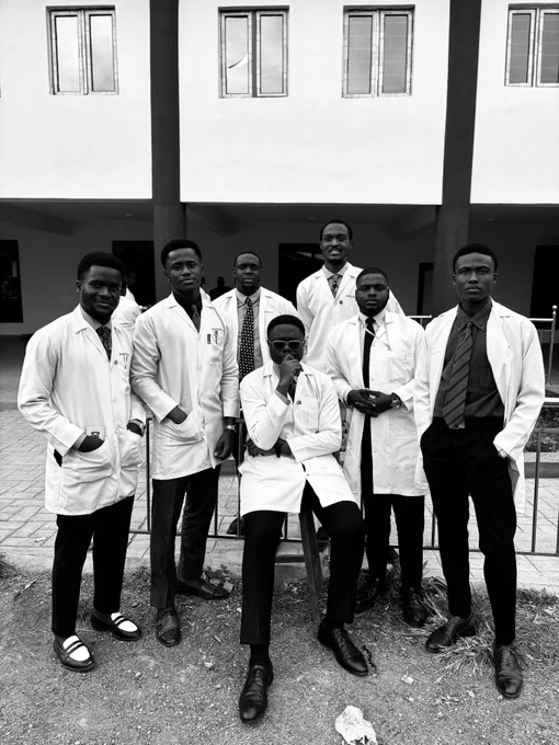 Post MB 3 picture, August 2025 . See that no one smiled (mine was obviously forced), the moment when you know you dissatisfied your examiner. When 'FIFE' in family medicine became differential calculus. 😂