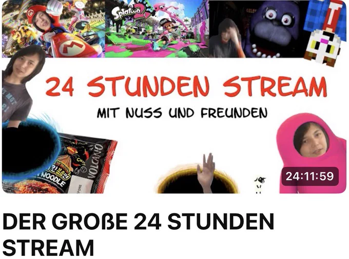 Mein 24h stream 2021