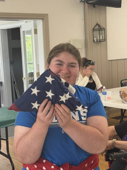 Mrs. Buell and Mr. Williams class had a great experience a the local Amvets Post. #wearemuir