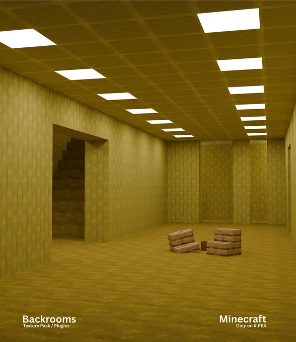 Happy to announce, we're working on our first "Texture Pack" / "Plugins" that's heavily inspired to the Backrooms!