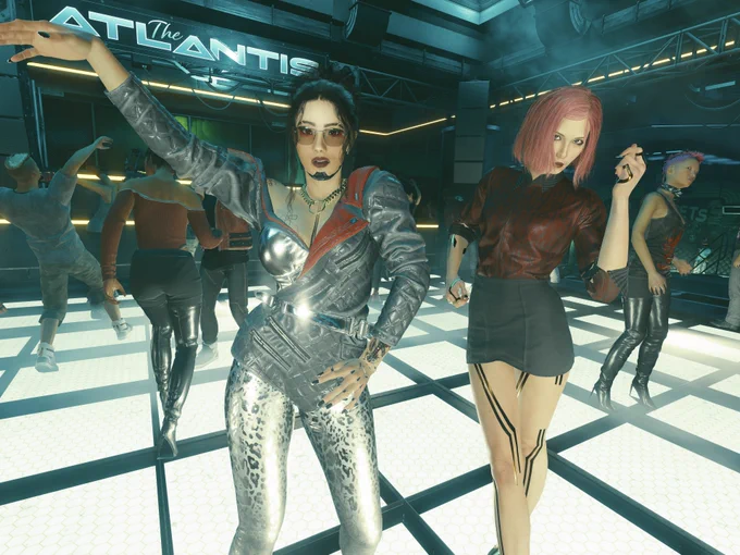 Hisako: "I've reopened this relic of a nightclub. I'm sure we'll get a decent flow of eddies in no time."