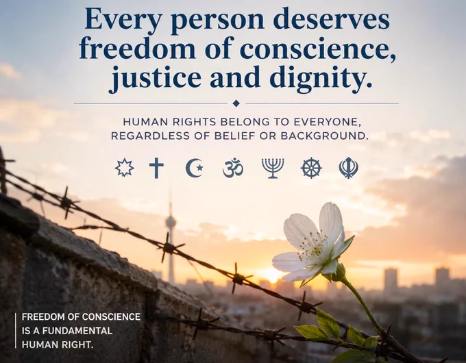 @JordiHamadi 

La persecución de los bahá'ís en Irán es parte de una crisis de derechos humanos más amplia que afecta a personas de diferentes creencias y orígenes.

Toda persona merece libertad de conciencia, justicia y dignidad.