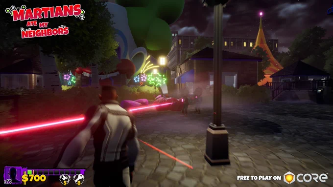 The title of Level 2 was "ET In the Park" which was a reference to the Scottish music festival known as "T In the Park".